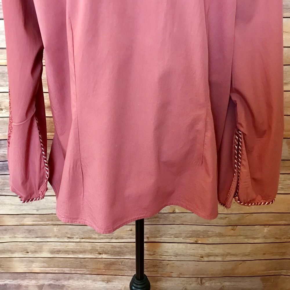 SOLD Embroidered Tunic 2X - Picture 4 of 7